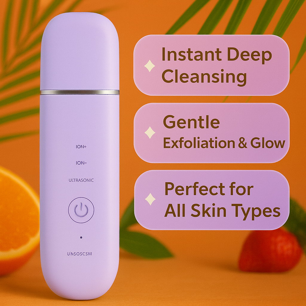 Ultrasonic Skin Scrubber