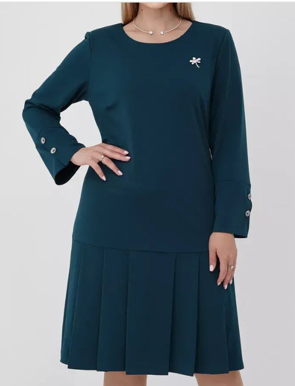 💚 👗[S-5XL]Wysokiej jakości modna sukienka