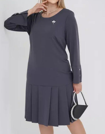 💚 👗[S-5XL]Wysokiej jakości modna sukienka