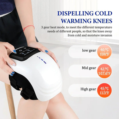 Smart Knee Massager with Heat & Vibration